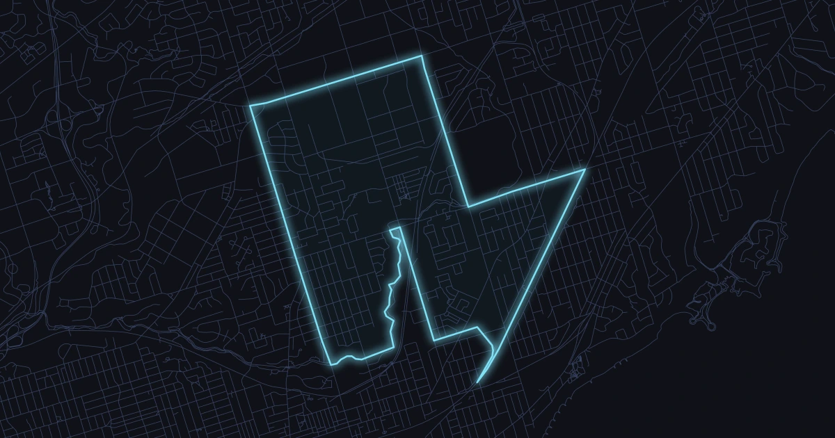 Clairlea-Birchmount aerial view