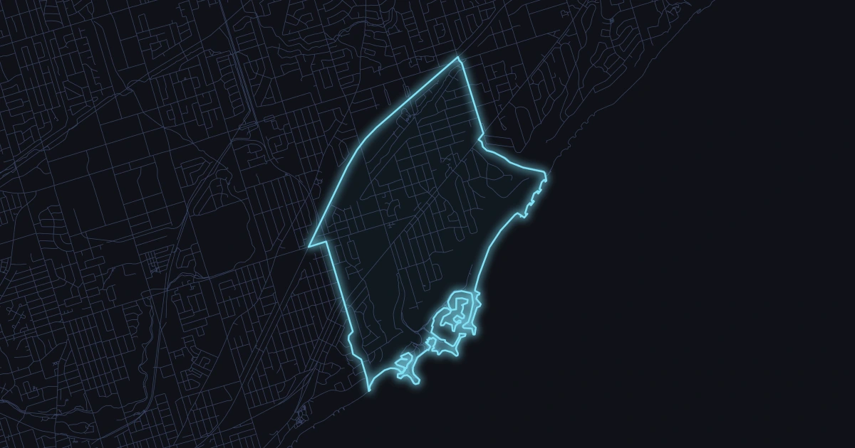 Cliffcrest aerial view