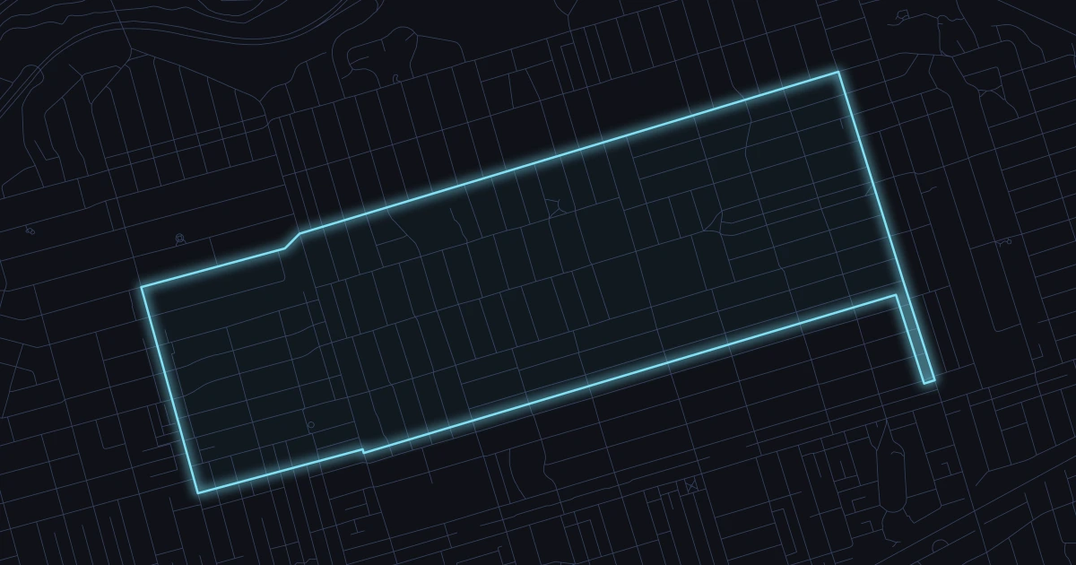 Danforth East York aerial view