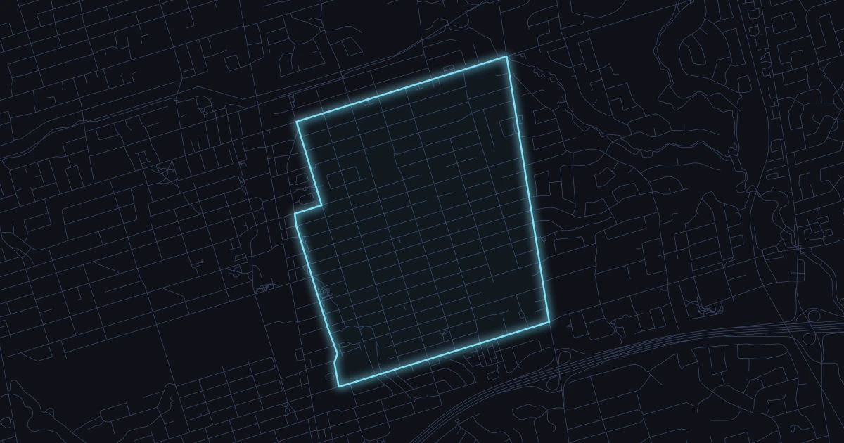 East Willowdale aerial view