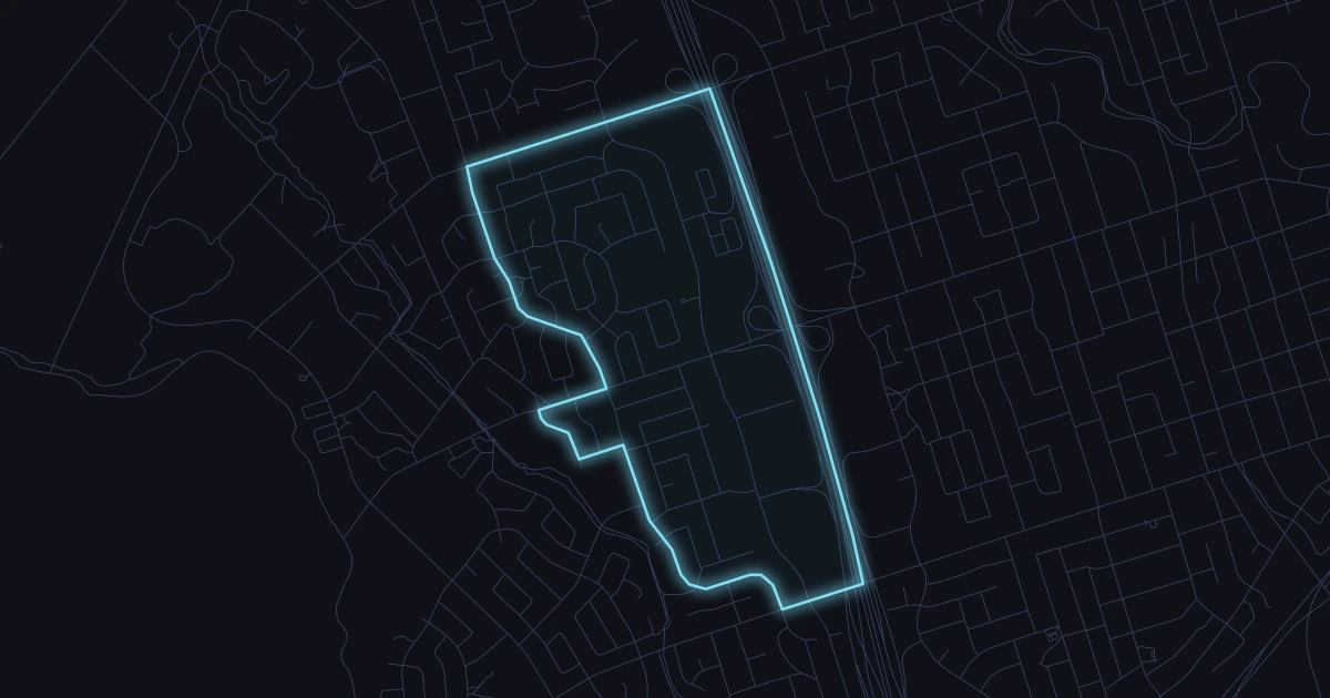Etobicoke West Mall aerial view