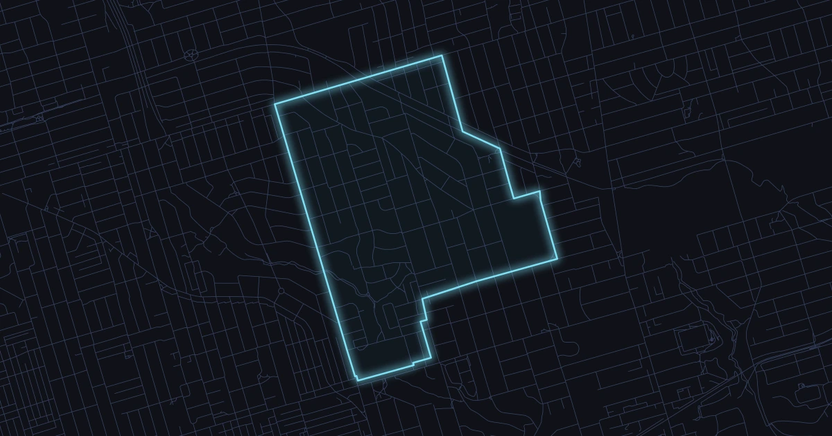 Forest Hill South aerial view