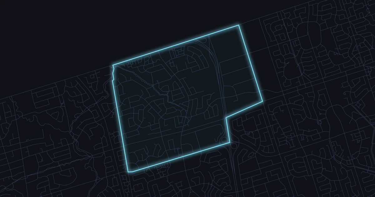 Hillcrest Village aerial view