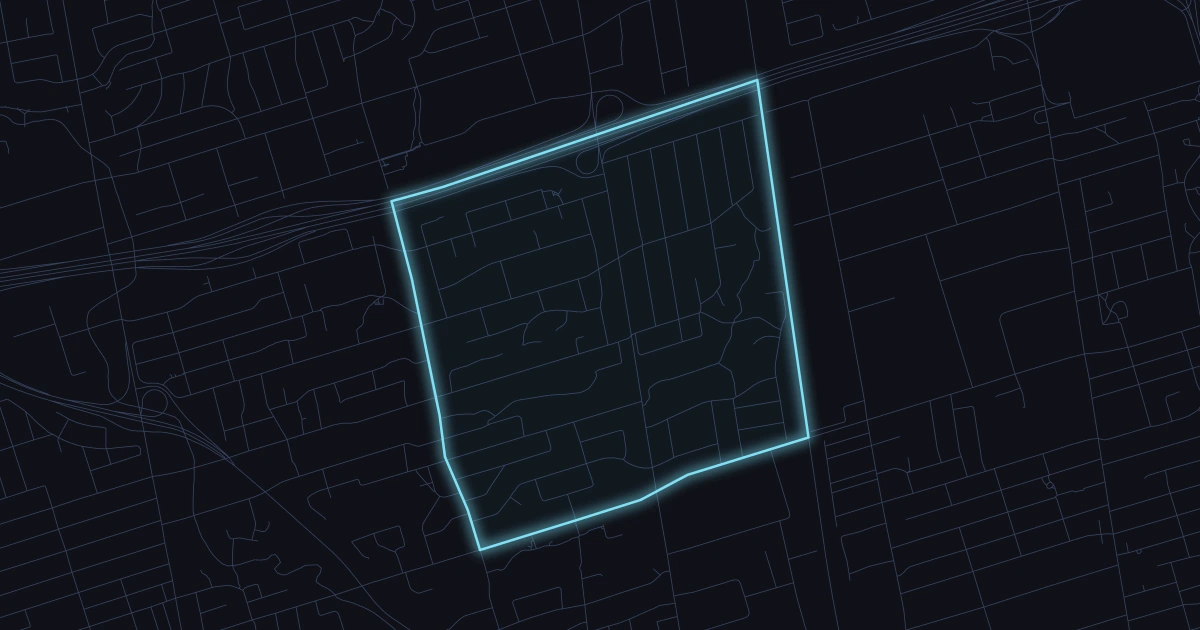 Maple Leaf aerial view