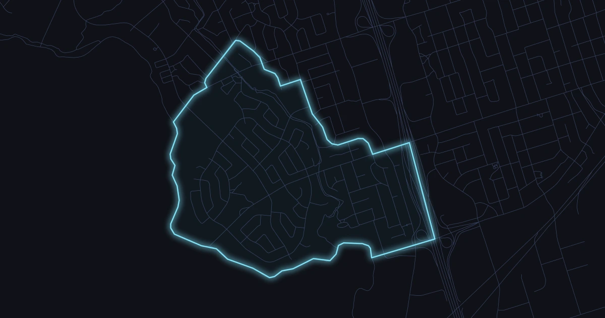 Markland Wood aerial view