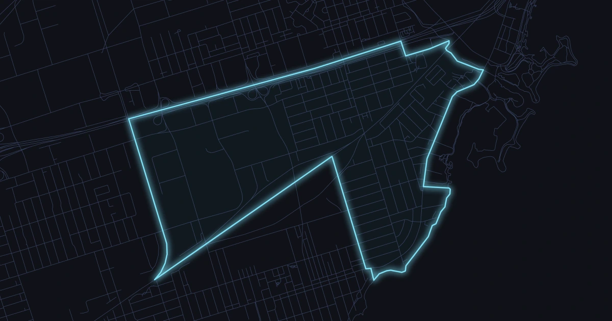Mimico-Queensway aerial view