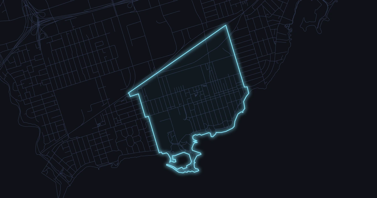New Toronto aerial view