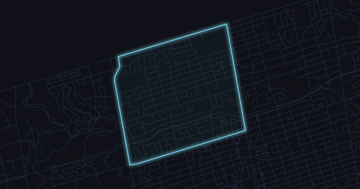 Newtonbrook West aerial view