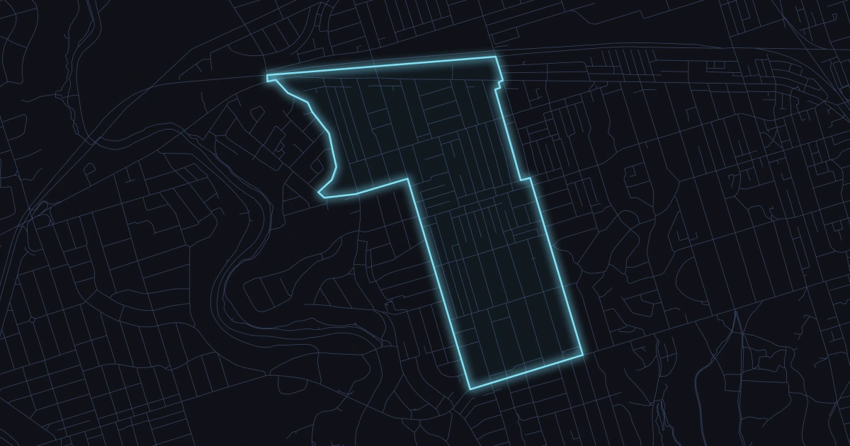 Runnymede-Bloor West Village aerial view