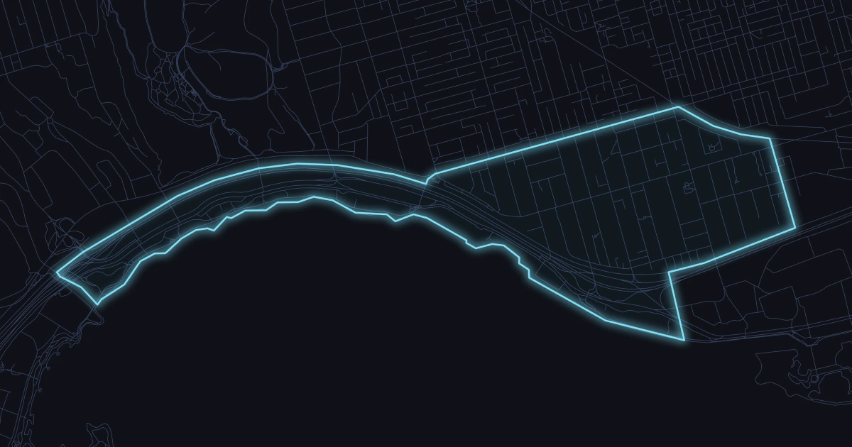 South Parkdale aerial view