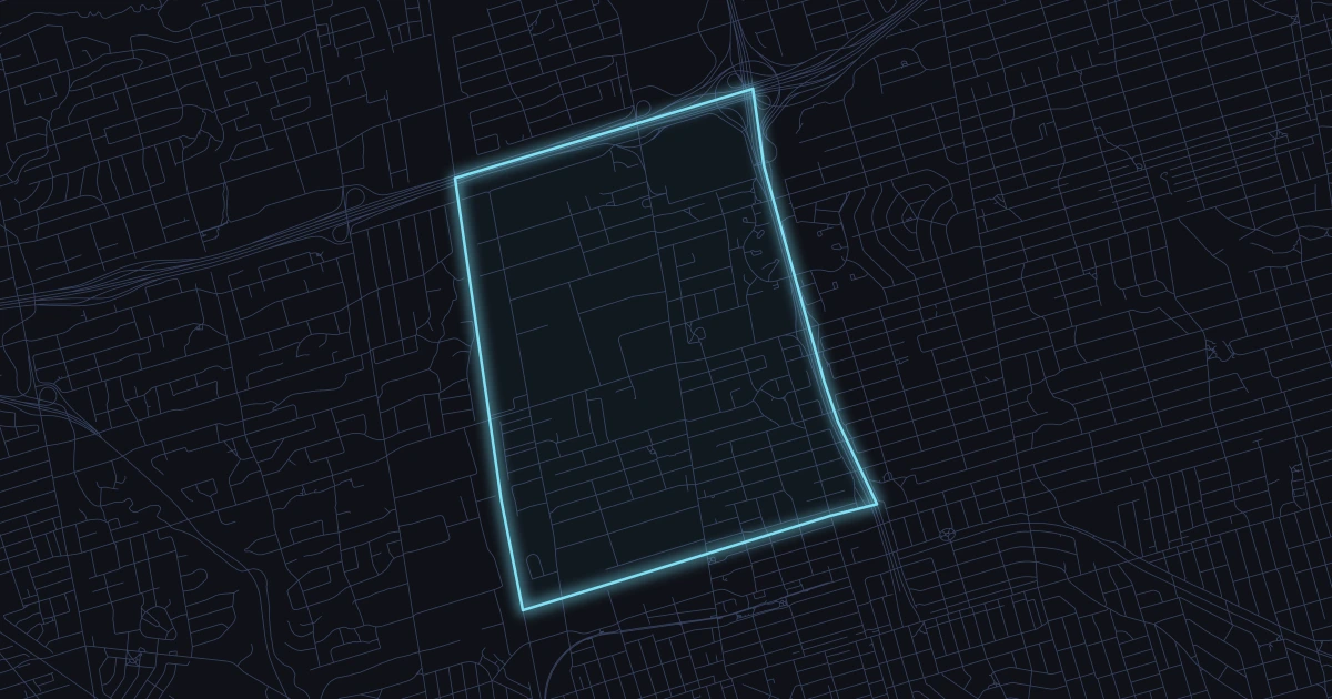 Yorkdale-Glen Park aerial view